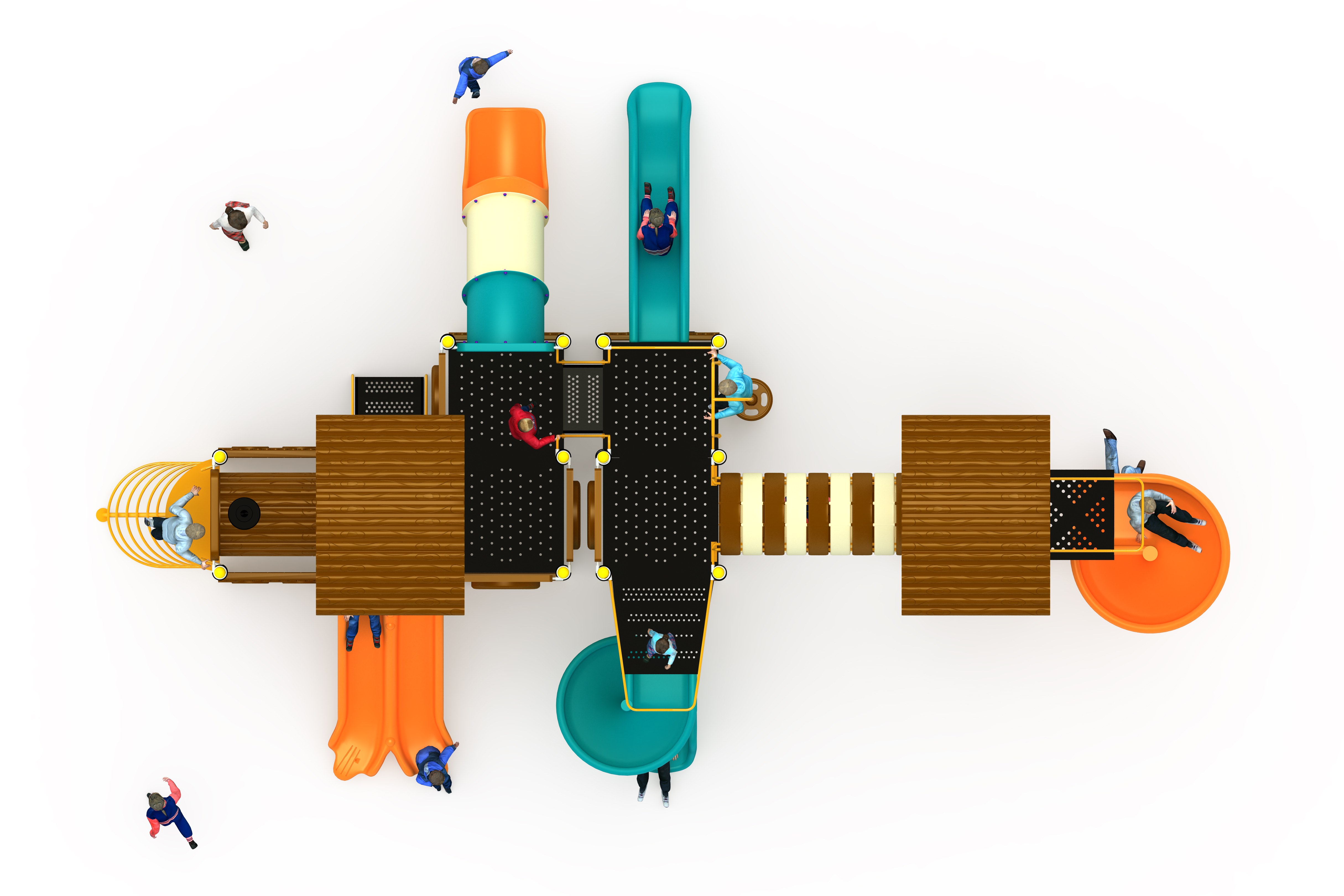 Tren Temalı Oyun Grubu D-400 PRK-402 | Temalı Metal Oyun Grupları | Erse Kent Mobilyaları